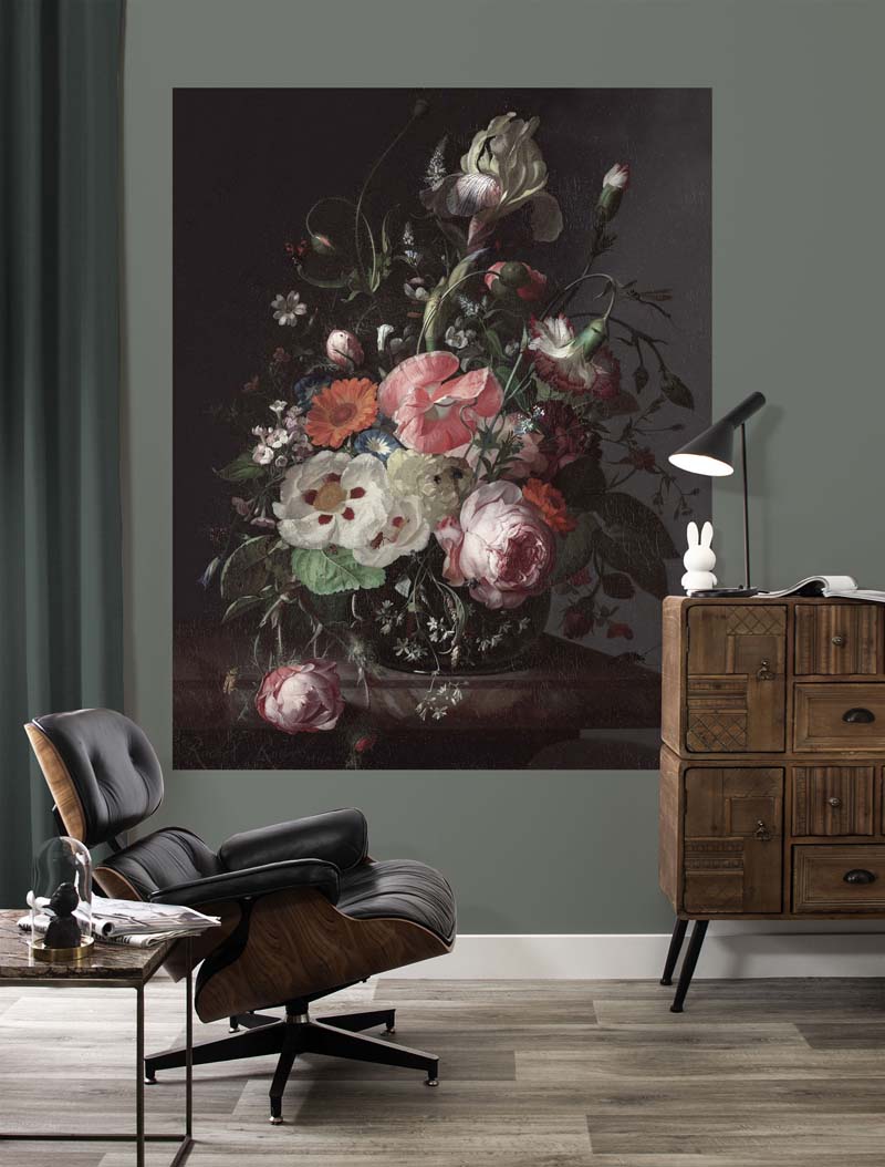 Ongelofelijk Verplicht logboek KEK Amsterdam Wonderwalls, behangpaneel Golden Age Flowers, 142,5×180 cm |  Zaansch Faam Webshop
